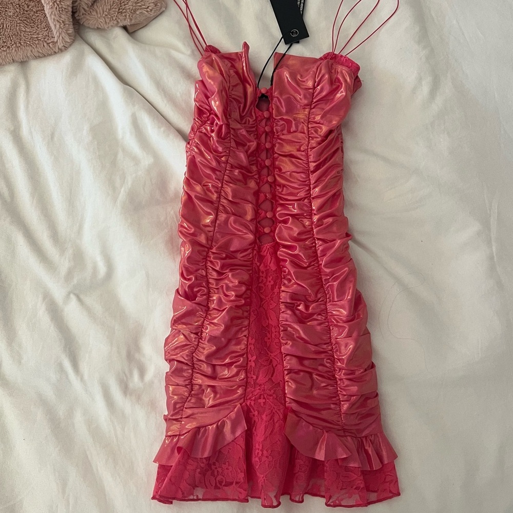 NWT I.am.gia Ruched Dress